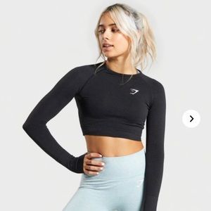 Gymshark Vital Seamless Long Sleeve Crop Top